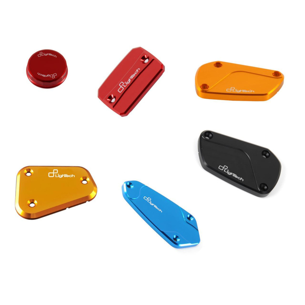 Couvercle de maître-cylindre embrayage LIGHTECH rouge LighTech 1 - AVSmoto Racing Parts 