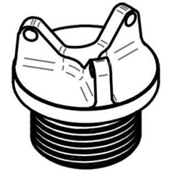 Bouchon de carter d'huile LIGHTECH 3 trous cobalt M26 x 3 LighTech 1 - AVSmoto Racing Parts 