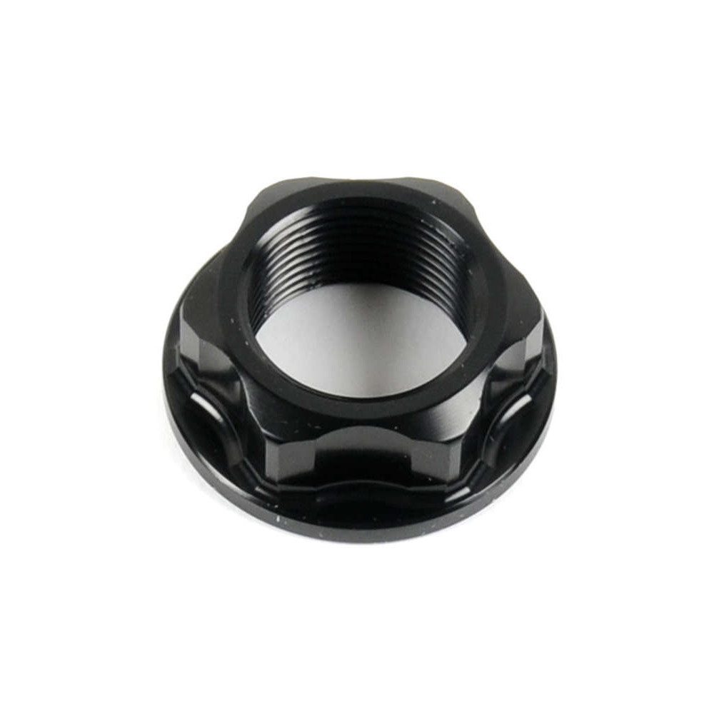 Écrou de colonne de direction/d'axe de roue arrière LIGHTECH M24x1.5 alu noir LighTech 1 - AVSmoto Racing Parts 