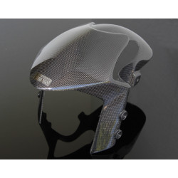 Garde boue avant carbone 'monster style' brillant, Honda 125 MSX