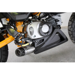 Sabot moteur carbone, Honda 125 MSX Monkey