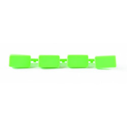 Insert de levier LIGHTECH Alien vert (à l'unité) LighTech 1 - AVSmoto Racing Parts 