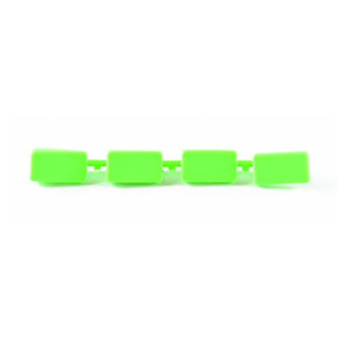 Insert de levier LIGHTECH Alien vert (à l'unité) LighTech 1 - AVSmoto Racing Parts 