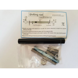 Tige 80mm pour contacteur shifter M6 assortiment pas à gauche et droite