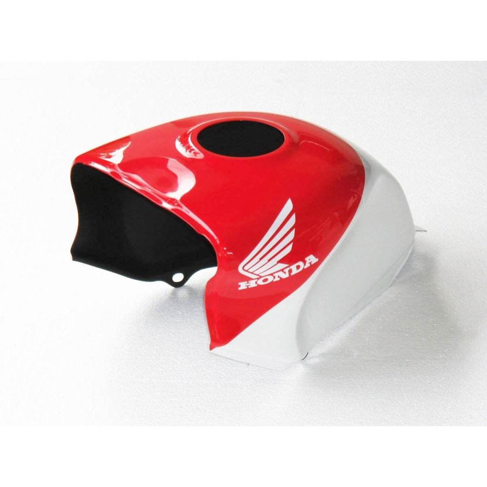 Capot de réservoir type origine rouge/blanc, Honda RVF400 NC35