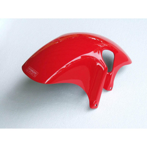 Garde boue avant rouge type origine, Honda RVF400 NC35