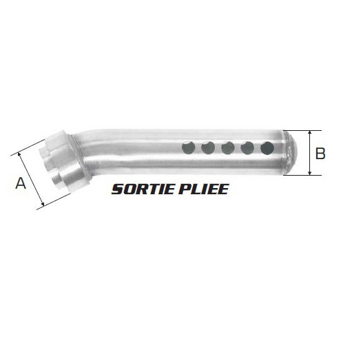 DB-Killer Arrow pour silencieux Arrow Thunder Titane, Triumph Speed Triple
