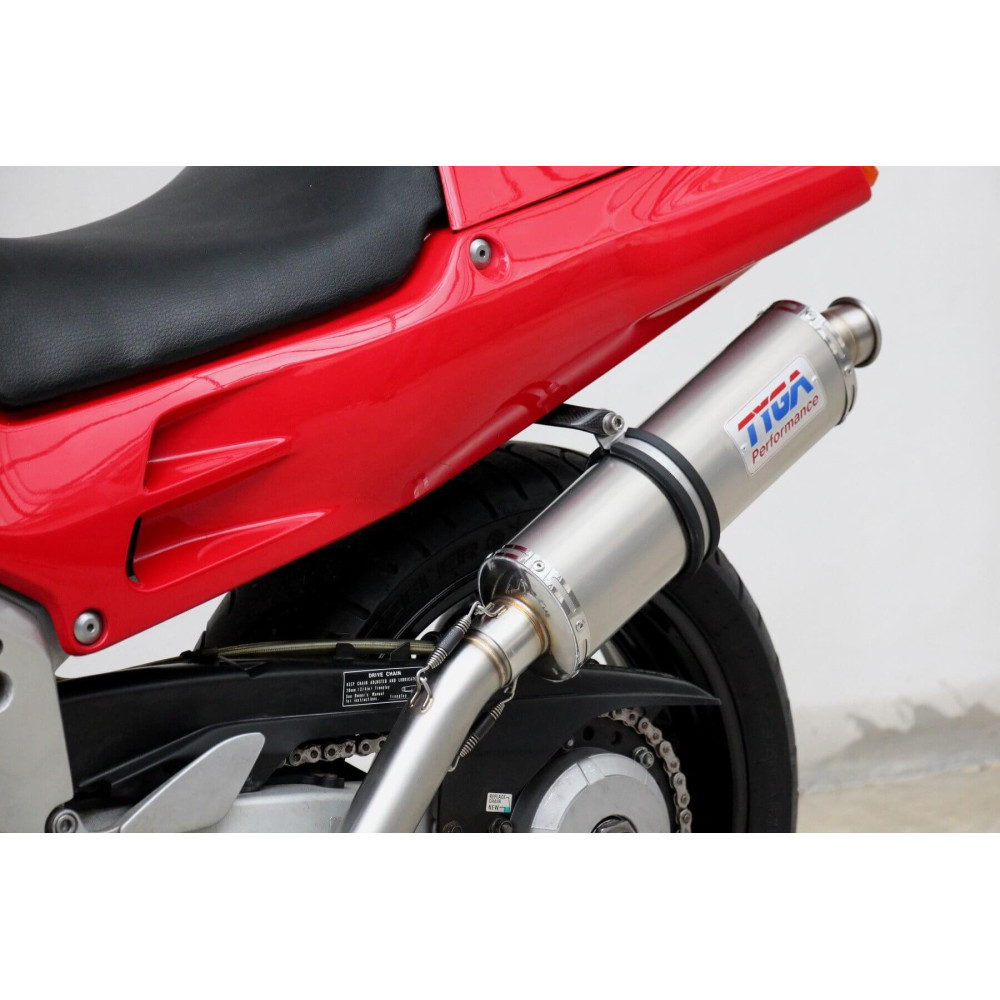 Tyga Performance Ligne complète Tyga-Performance silencieux Inox Ovale, Honda VFR 750 ...