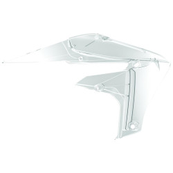 Ouïes de radiateur POLISPORT transparent Yamaha YZ250F/450F Polisport 1 - AVSmoto Racing Parts 