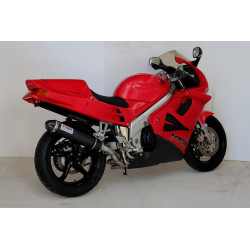 Ligne complète Tyga-Performance silencieux coté droit Full Carbone rond, Honda VFR 750 RC36 94-97
