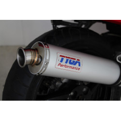 Ligne complète Tyga-Performance silencieux coté droit Aluminium rond, Honda VFR 750 RC36 94-97