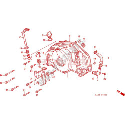 Joint spy d'étancheité d'huile 12x18x3 Honda