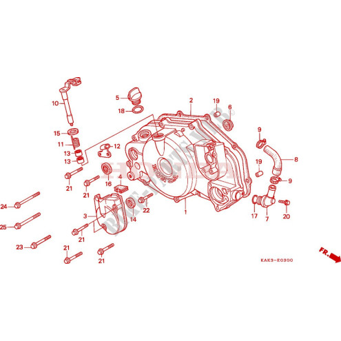 Joint spy d'étancheité d'huile 12x18x3 Honda
