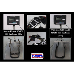 Boucle de cadre arrière en aluminium Suzuki 250 RGV VJ21