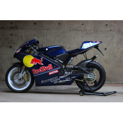 Kit carénage arrière route fibre/carbone boucle aluminium, Suzuki RGV 250