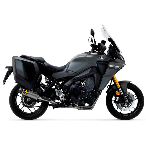 Silencieux Arrow Works Noir embout carbone Yamaha Tracer 9 GT 2021-23