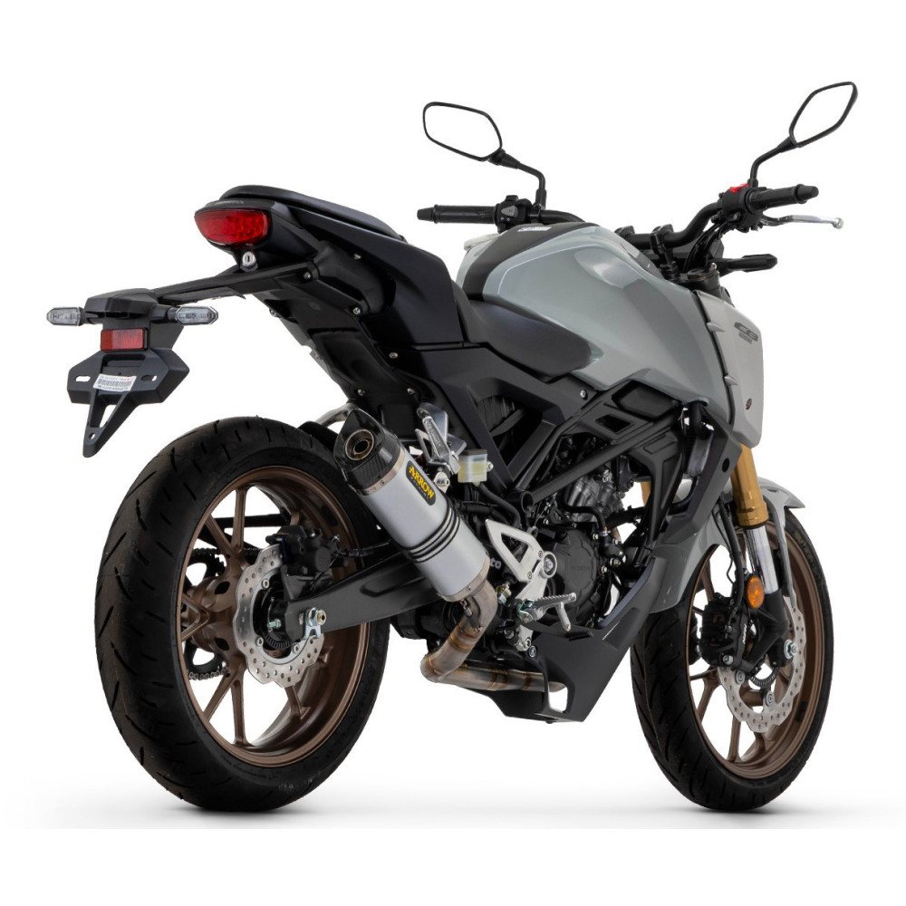 Ligne complète Arrow Thunder alu Honda CB 125 R 21-22