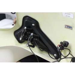 Capot optique de phare Carbon/kevlar (paire) GP-T