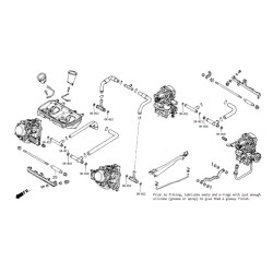 Kit réfection carburateur 20 pcs, Honda 400 RVF NC35