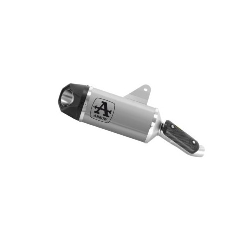 Silencieux Arrow Indy Race aluminium, Ducati 937 Monster 2021-23