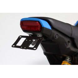 Support de plaque alu noir, Honda 125 MSX 2021-
