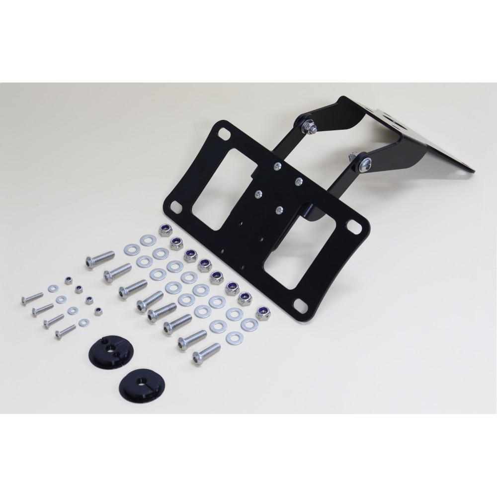 Support Plaque Immatriculation Honda MSX 125 Grom/SF - Éliminateur Garde-Boue Avec Lumière