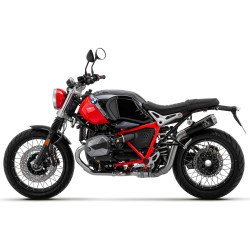 Silencieux Arrow Pro-Race Nichrom Noir, BMW R Nine T Scrambler 2021-22