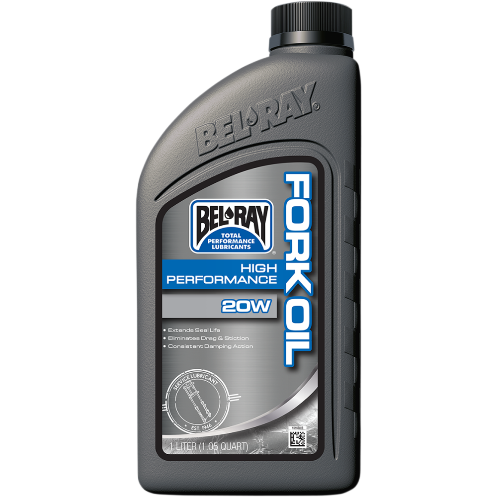 Huile de fourche Bel Ray haute performance 20W 1L