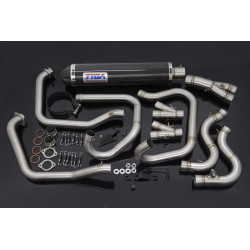 Ligne complète Tyga-Performance silencieux Full Carbone, Honda VFR 750 RC36 90-93