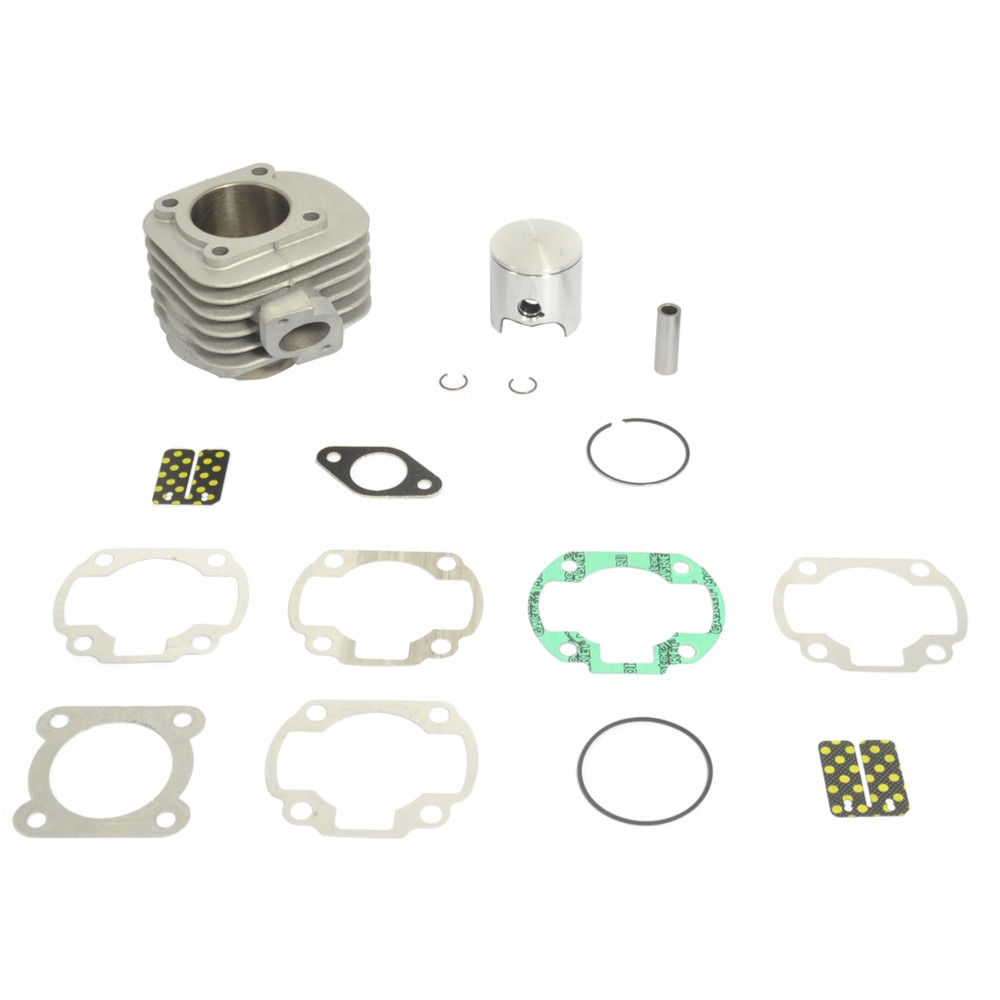 Kit cylindre gros diamètre sans tête, course longue Ø 47,6 mm, 80 cc, axe Ø 12 mm Athena 1 - AVSmoto Racing Parts Kit cylindre gros diamètre sans tête, course longue Ø 47,6 mm, 80 cc, axe Ø 12 mm Athena 1 - AVSmoto Racing Parts