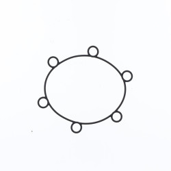 Joint de culasse épaisseur identique à l'origine Athena 1 - AVSmoto Racing Parts 