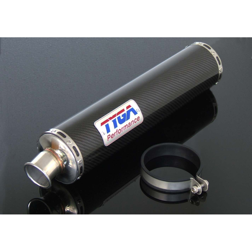 Silencieux carbone rond "slip on", CBR250RR MC22