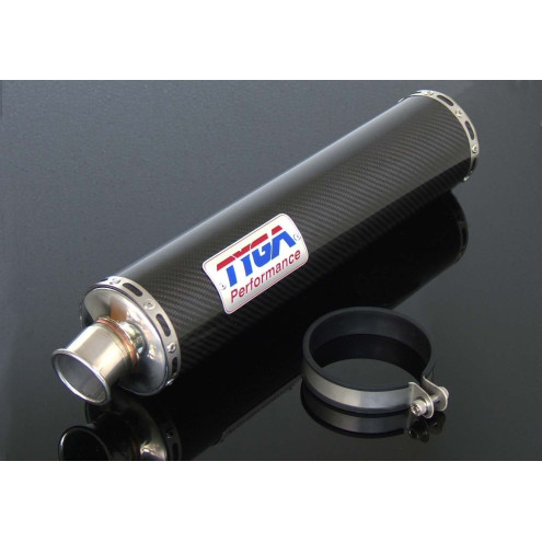 Silencieux carbone rond "slip on", CBR250RR MC22