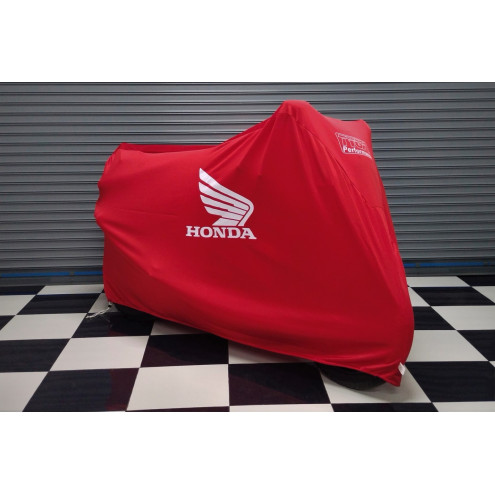 Housse de protection intérieur Honda rouge logo blanc