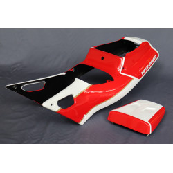 Kit carénages complet type origine NC30 bi-place + capot de selle + réservoir Honda 400 VFR NC30