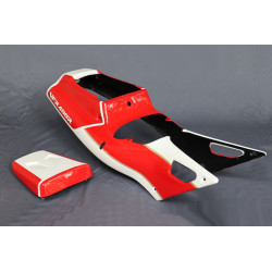 Kit carénages complet type origine NC30 bi-place + capot de selle + réservoir Honda 400 VFR NC30