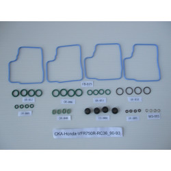 Kit joints carburateur Honda 750 VFR 90-93