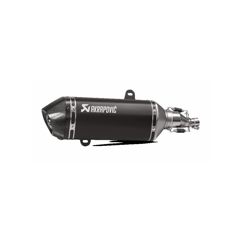 MUFFLER SS/CF BLK GTS125 Akrapovic 1 - AVSmoto Racing Parts MUFFLER SS/CF BLK GTS125 Akrapovic 1 - AVSmoto Racing Parts