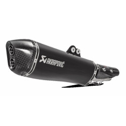 MUFFLER SS BLK KYM AK550 Akrapovic 1 - AVSmoto Racing Parts 