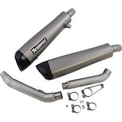 MUFFLERS TI SCRAMBLER Akrapovic 1 - AVSmoto Racing Parts 