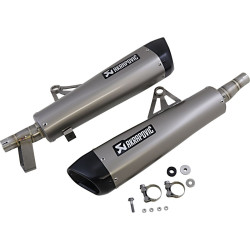 MUFFLERS TI BONNEVILLE Akrapovic 1 - AVSmoto Racing Parts 