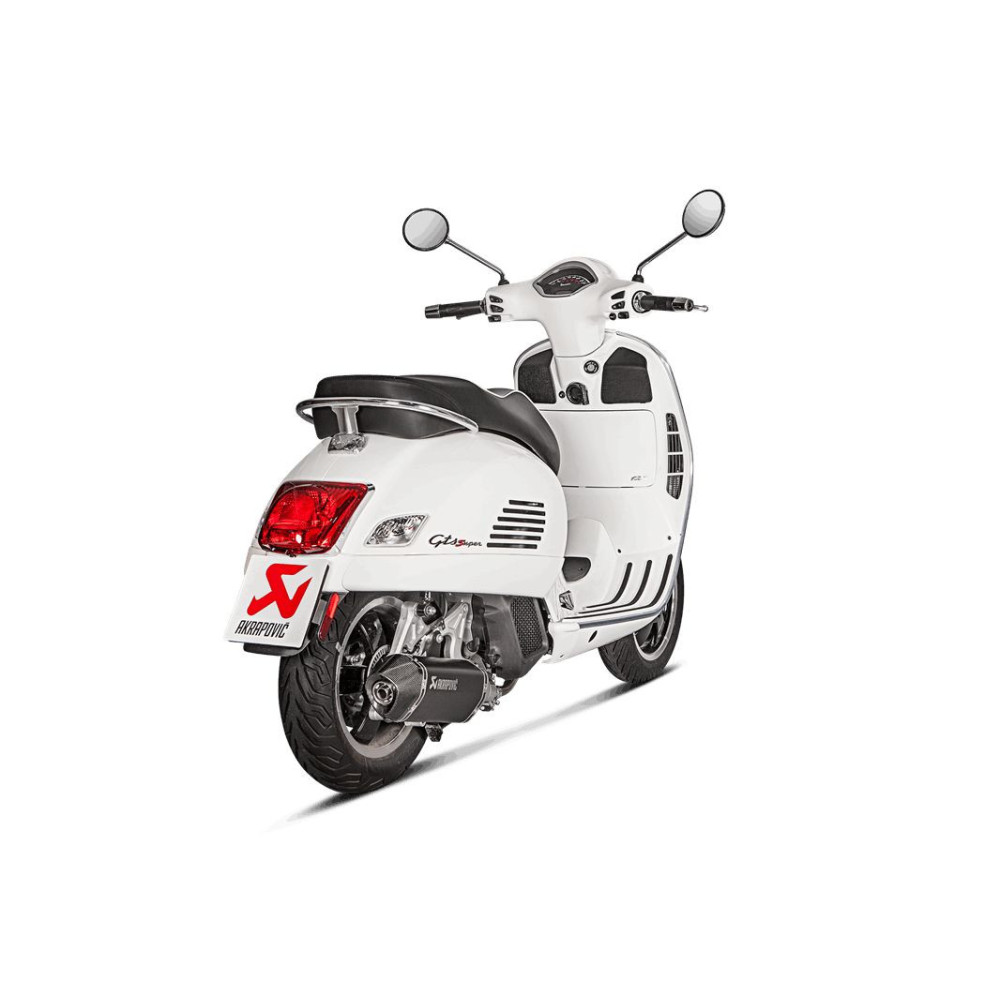 MUFFLER SS/CF BLK GTS125 Akrapovic 1 - AVSmoto Racing Parts MUFFLER SS/CF BLK GTS125 Akrapovic 1 - AVSmoto Racing Parts