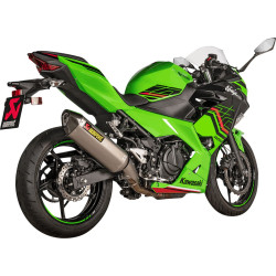 Echappement Akrapovic Titane - Kawasaki Z400 et Ninja 400 2019-24