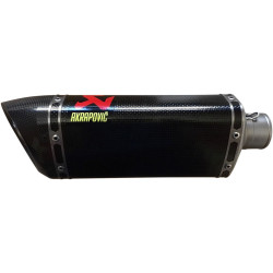 Silencieux de rechange Akrapovic Triumph 765 S/R/RS Street Triple 2017-2019