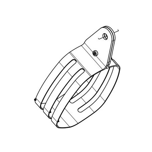 Collier de silencieux Akrapovic TW9