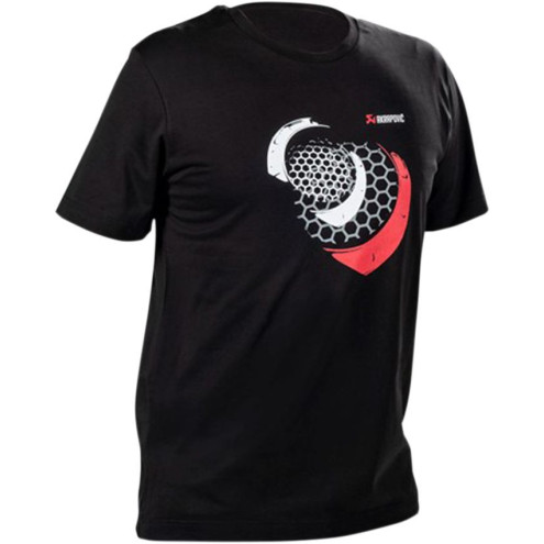 Tee-shirt Akrapovic Lifestyle MESH noir homme taille L