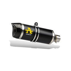 Ligne complète Arrow noir embout carbone, Yamaha 700 MT-07 2014-20 & 700 Tracer 7 GT 2020-