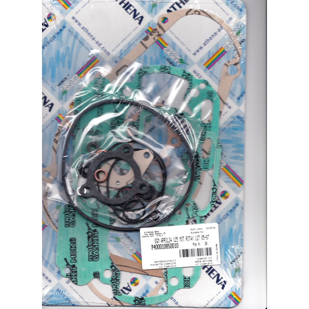 Athena Complete Gasket Set For Aprilia RS125 Rotax 122 Engine – Made In Italy