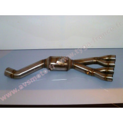 Collecteur Arrow catalysé 4-2-1 Acier Yamaha 600 XJ6 DIVERSION 2009-15