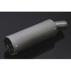 Silencieux Tyga inox gauche extra court 70mm